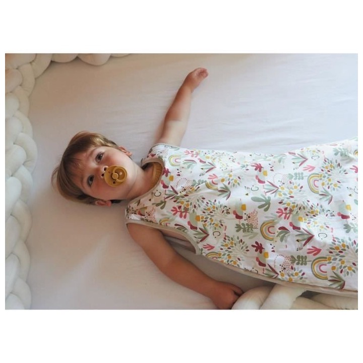 Douillette Jungle TINEO - 100% Coton - 6 a 36 mois - Evolutive - Régl