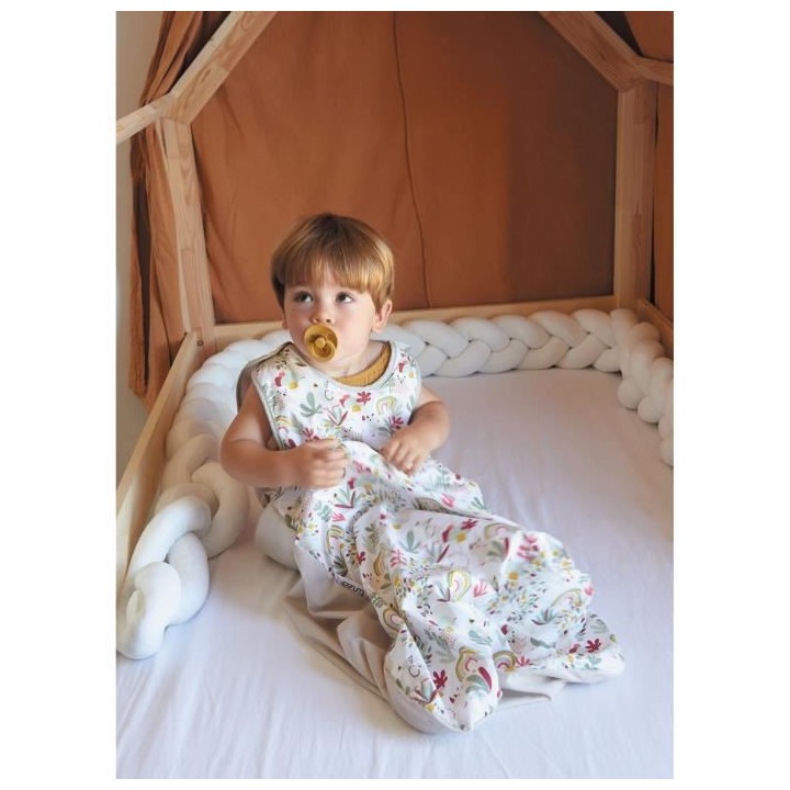 Douillette Jungle TINEO - 100% Coton - 6 a 36 mois - Evolutive - Régl