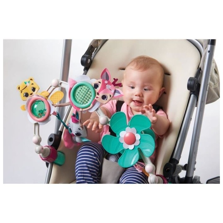 Tiny Love Arche d'activités Articulée pour poussette, clip universel
