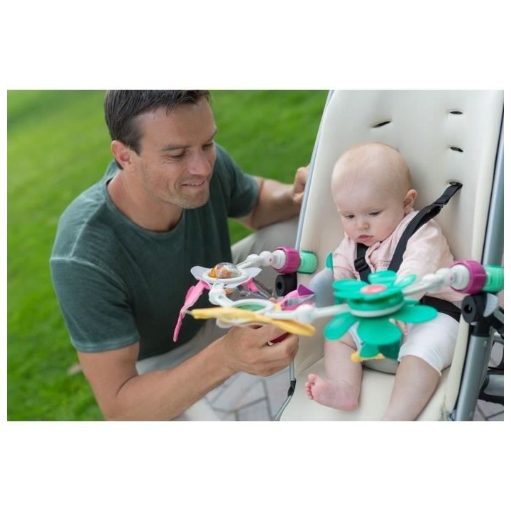 Tiny Love Arche d'activités Articulée pour poussette, clip universel
