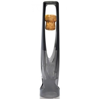 Le Creuset Ouvre-bouteille Champagne Pop Bulle SW 105 - Gris fumé