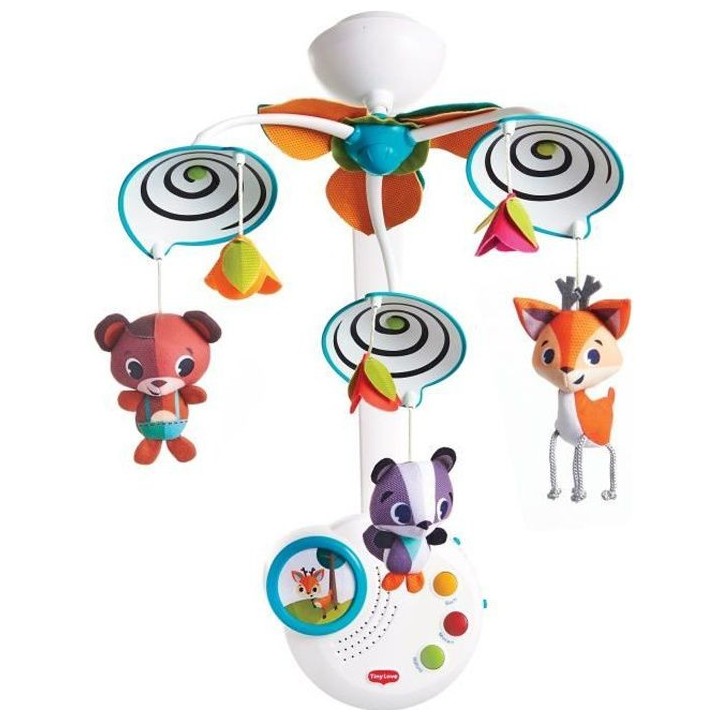 Tiny Love Mobile Musical Classic pour Bébé, 3 Mélodies, Des la Nais