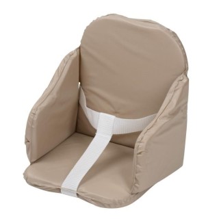 Tinéo Coussin de Chaise PVC a Sangles Taupe
