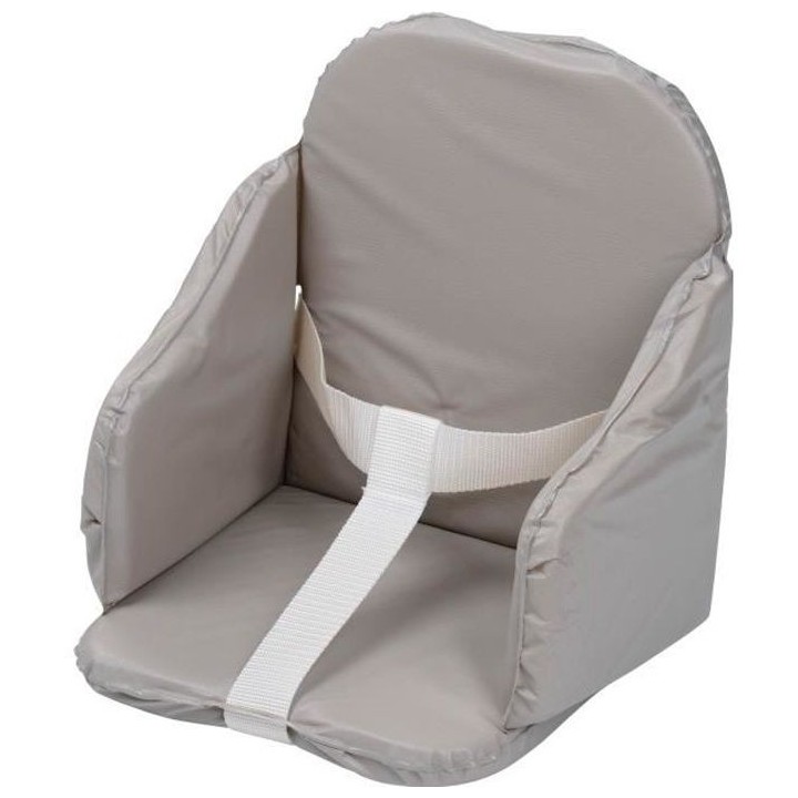 Tinéo Coussin de Chaise PVC a Sangles Gris