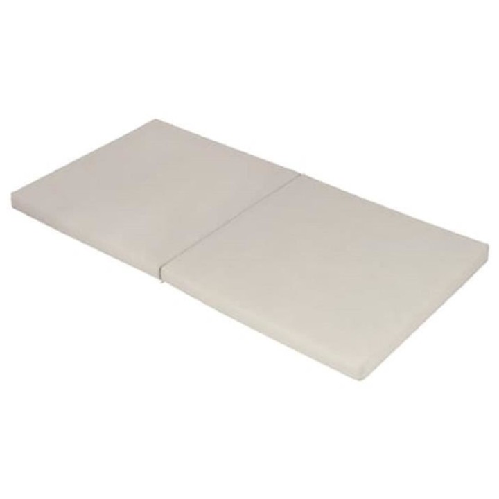 Matelas pliant TINEO 60x120 cm - Epaisseur 4 cm - Pliable en 2