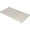 Matelas pliant TINEO 60x120 cm - Epaisseur 4 cm - Pliable en 2