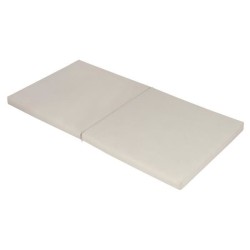 Matelas pliant TINEO 60x120 cm - Epaisseur 4 cm - Pliable en 2