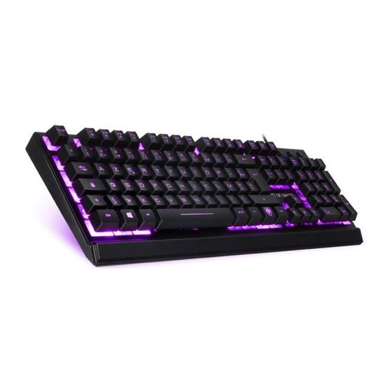 SPIRIT OF GAMER Clavier Gamer ELITE-K10 - Rétro-éclairé 3 coloris - 19 touches anti ghosting - AZERTY