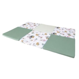 TINEO Maxi Tapis Malin Jungle Buddies 5 en 1 - Evolutif - Déhoussable