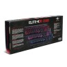 SPIRIT OF GAMER Clavier Gamer ELITE-K10 - Rétro-éclairé 3 coloris - 19 touches anti ghosting - AZERTY