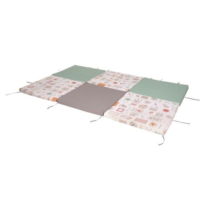 TINEO Maxi Tapis Malin Indian Spirit 5 en 1 - Evolutif - Déhoussable