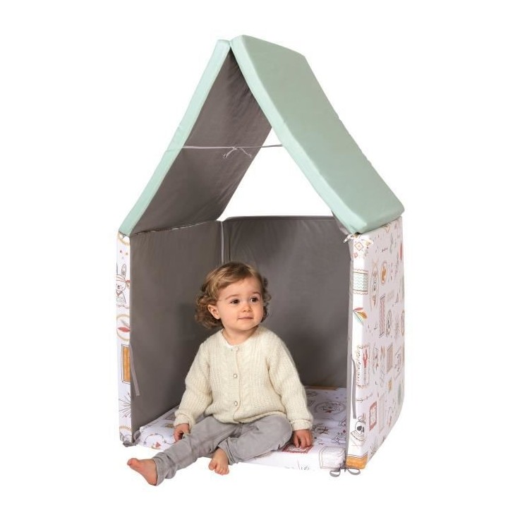 TINEO Maxi Tapis Malin Indian Spirit 5 en 1 - Evolutif - Déhoussable