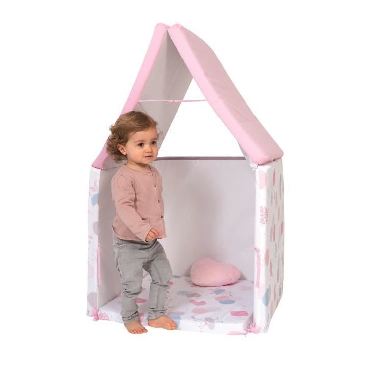 TINEO Maxi Tapis Malin Ballerine 5 en 1 - Evolutif - Déhoussable - 18