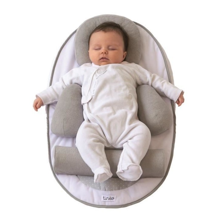 TINEO Cale bébé Cocon de Sommeil - Evolutif - Ergonomique -