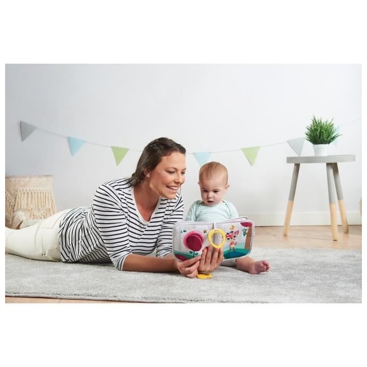 Tiny Love Livre d'Eveil En Tissu Devine Où Je Vis, Collection Princes