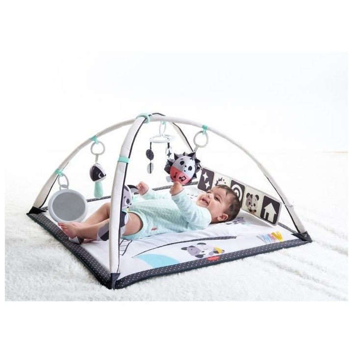 Tiny Love Tapis d'éveil Bébé Musical, Design, Collection Black & Wh