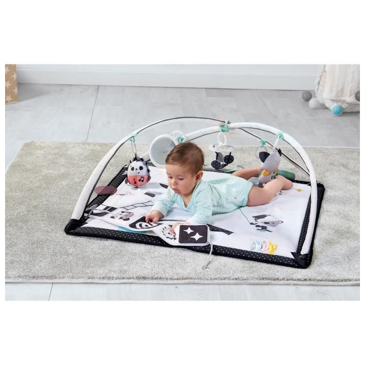 Tiny Love Tapis d'éveil Bébé Musical, Design, Collection Black & Wh
