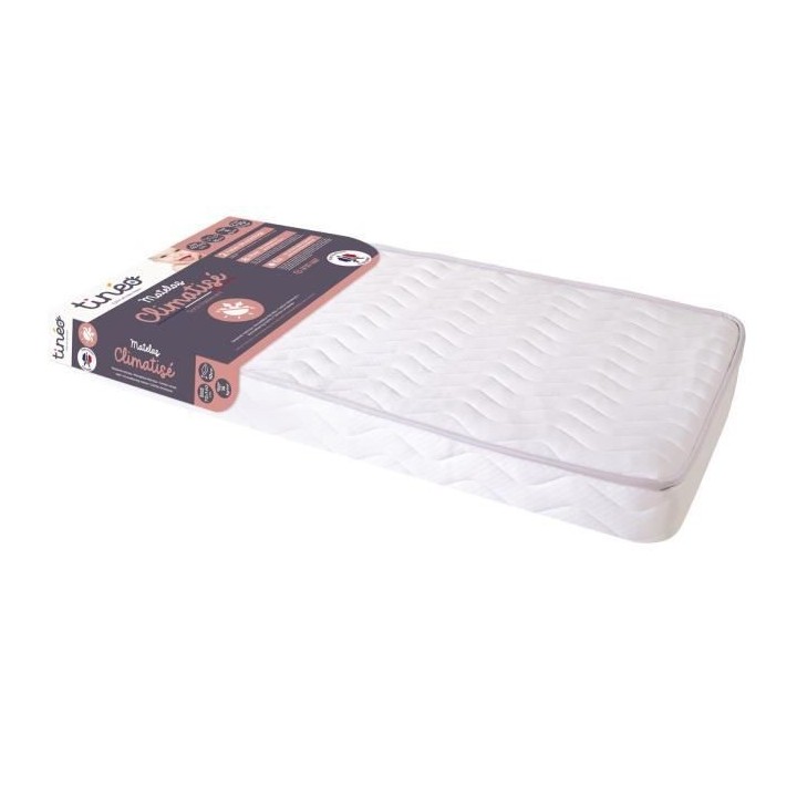 Matelas climatisé TINEO SOMMEIL 70x140 cm - Epaisseur 10 cm -