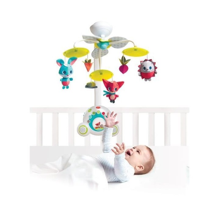 Tiny Love Mobile Musical Soothe 'n Groove, 18 Mélodies, des la Naissa