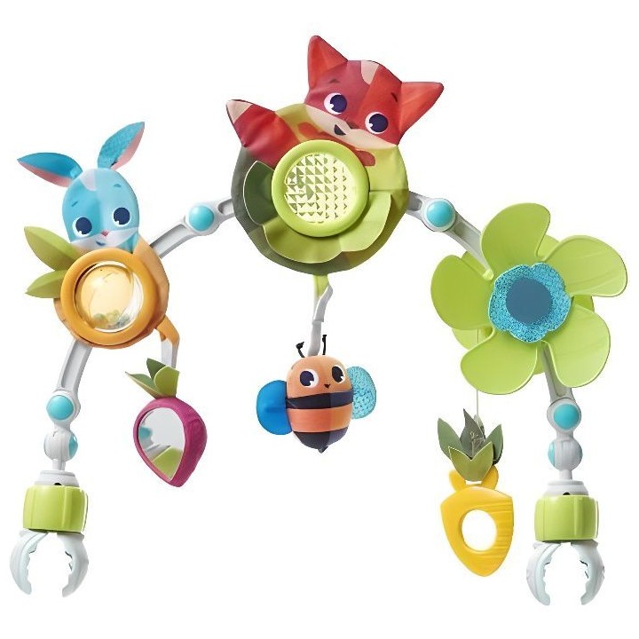 Tiny Love Arche d'activités Articulée pour poussette, clip universel