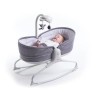 Tiny Love Rocker Napper Transat Bebe 3 en 1 Balancelle et Berceau, avec arche Musicale, Gris Chiné