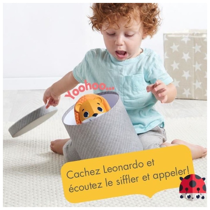 Tiny Love Wonder Buddy Leonardo le Lion, Compagnon interactif, Jouet
