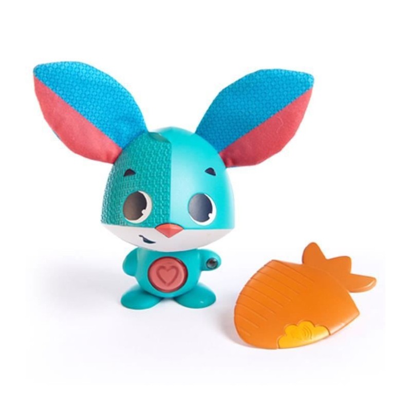 Tiny Love Wonder Buddy Thomas le Lapin, Compagnon interactif, Jouet éducatif pour enfants d'un an, 12 mois et plus