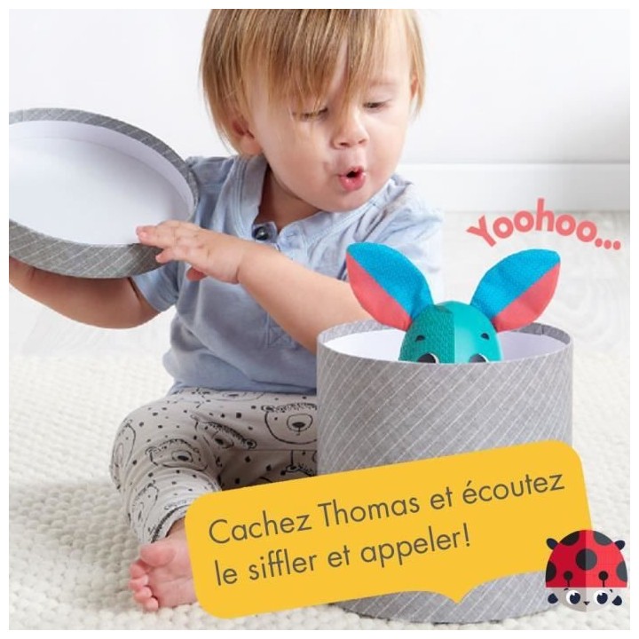 Tiny Love Wonder Buddy Thomas le Lapin, Compagnon interactif, Jouet é