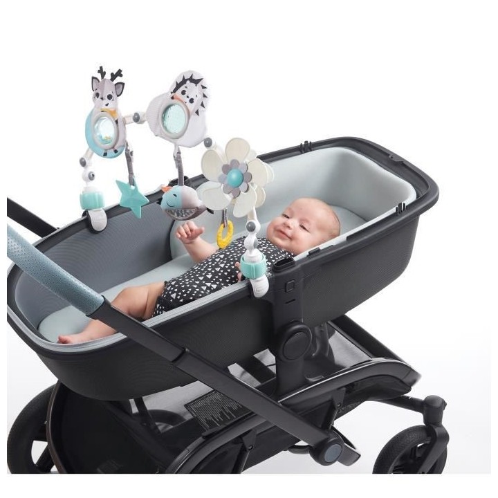 Tiny Love Arche d'activités Articulée pour poussette, clip universel