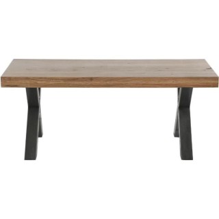 RUDY Table basse en chene massif - L 110 x P 60 x H 45 cm