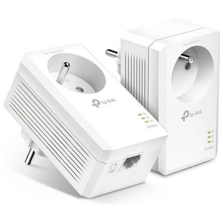 TP-Link TL-PA7017P KIT(FR) CPL 1000Mbps, Prise CPL avec 1 Port Gigabit