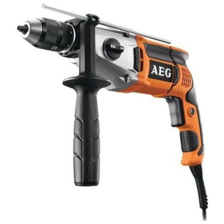AEG Perceuse a percussion 2 vitesses SB2E1100RV - 1100 W - 60 Nm