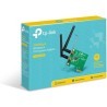 Carte réseau PC - TP-LINK - Adaptateur PCI Express (PCIe) - N300 Mbps avec Equerre Low Profile - Noir - TL-WN881ND