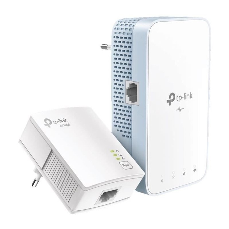 CPL WiFi AC 750 Mbps + CPL 1000 Mbps - TP-Link TL-WPA7517 KIT - Port Ethernet Gigabit - Idéale pour le service Multi-TV