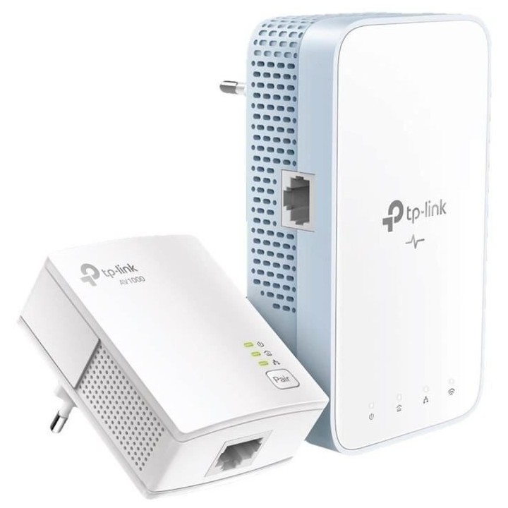 CPL WiFi AC 750 Mbps + CPL 1000 Mbps - TP-Link TL-WPA7517 KIT - Port E