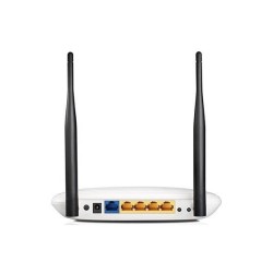 Routeur WiFi - TP-LINK - N300 Vitesse WiFi jusqu'a 300 Mbps - WiFi bande de 2,4GHz - 5 ports (4 ports Ethernet) - TL-WR841N