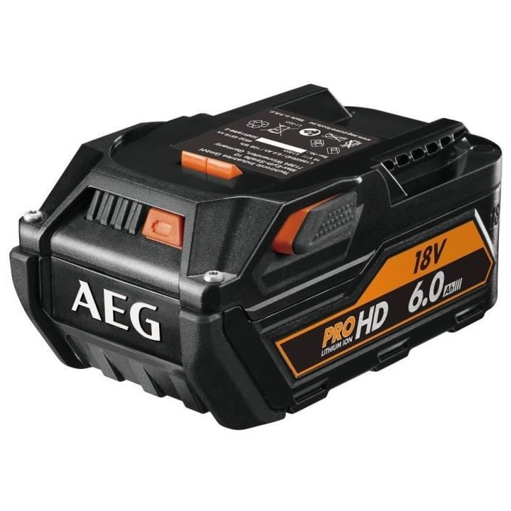 Batterie AEG 18V Lithium-ion 6,0Ah HD - L1860R HD