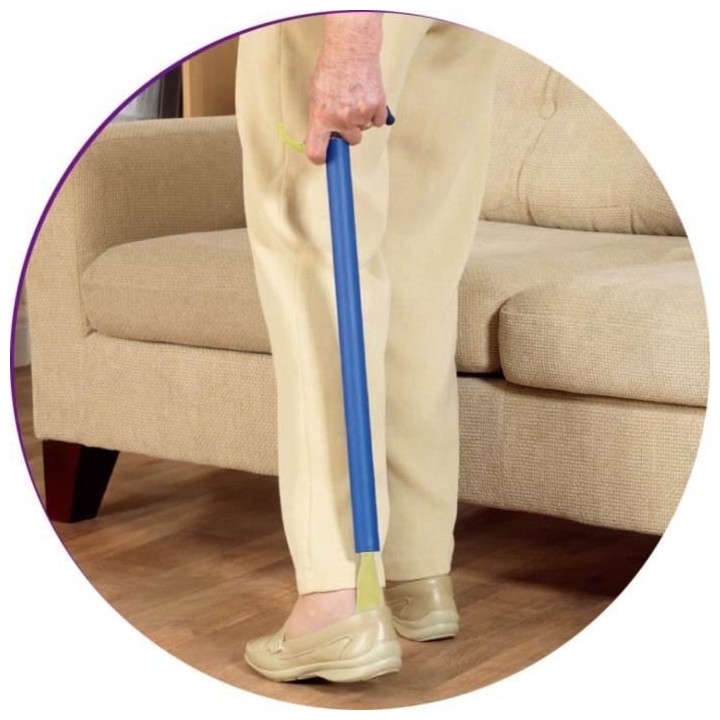 Chausse-pied + crochet habits AUTONOMIE ET BIEN eTRE TMI 8087 - Avec c