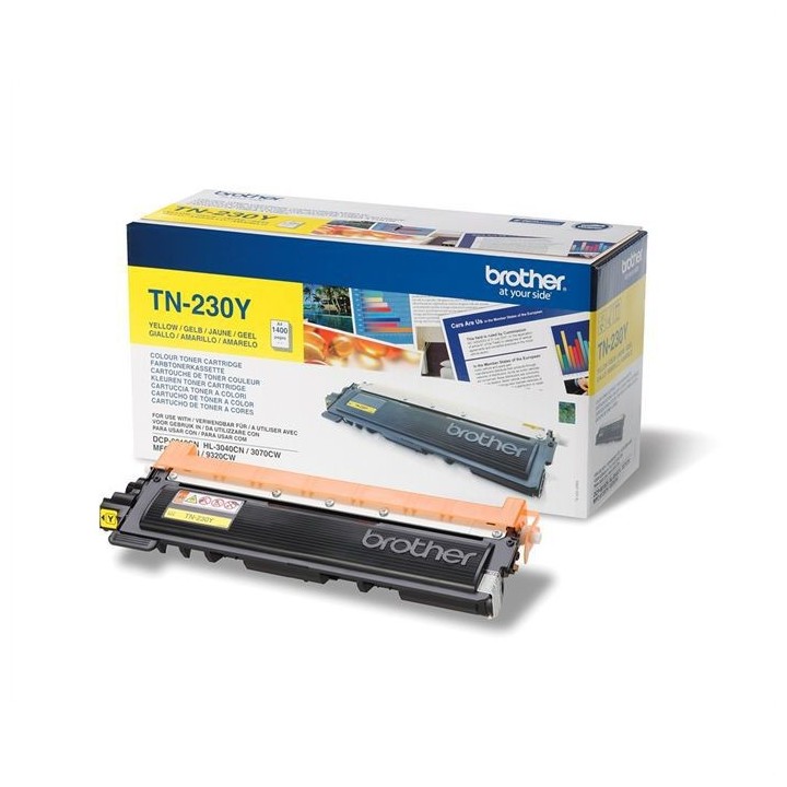 Brother TN-230Y Toner Laser Jaune (1400 pages)
