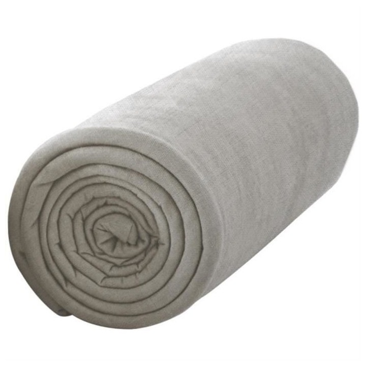 TODAY Drap Housse 90X190 1 personne Percale uni beige PREMIUM TODAY