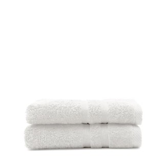 TODAY Lot de 2 Serviettes de toilette Chantilly - 100% Coton - 50 x 10