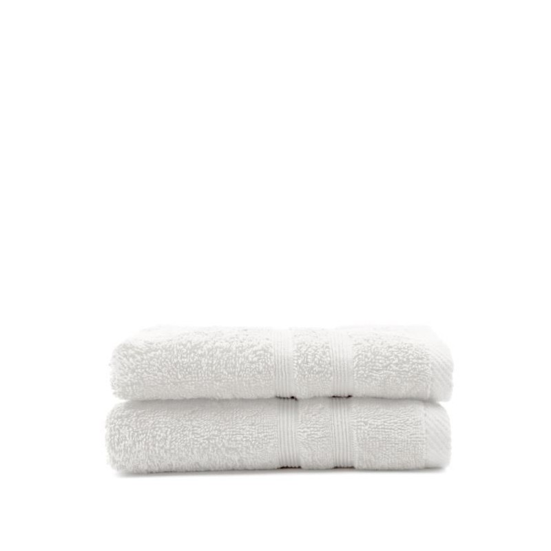 TODAY Lot de 2 Serviettes de toilette Chantilly - 100% Coton - 50 x 100 cm TODAY