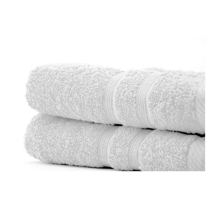 TODAY Lot de 2 Serviettes de toilette Chantilly - 100% Coton - 50 x 10