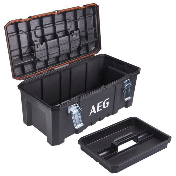AEG - Caisse de rangement 63 litres - joint d'étancheité - attaches