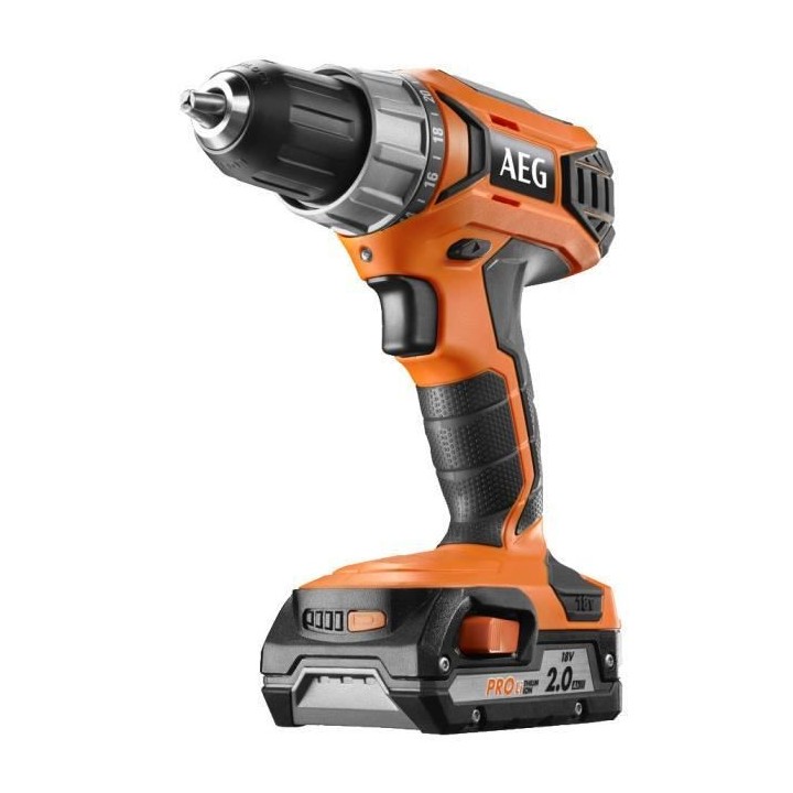 AEG - Perceuse 18V - 2 batteries 2,0Ah - BS18G3-202C