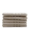 TODAY Lot de 5 Draps de bain Mastic - 70 x 130 cm - 100% coton TODAY