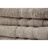 TODAY Lot de 5 Draps de bain Mastic - 70 x 130 cm - 100% coton TODAY