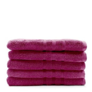 TODAY Lot de 5 Draps de bain Jus de myrtille - 70 x 130 cm - 100% coto