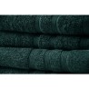 TODAY Lot de 5 Draps de bain Emeraude - 70 x 130 cm - 100% coton TODAY