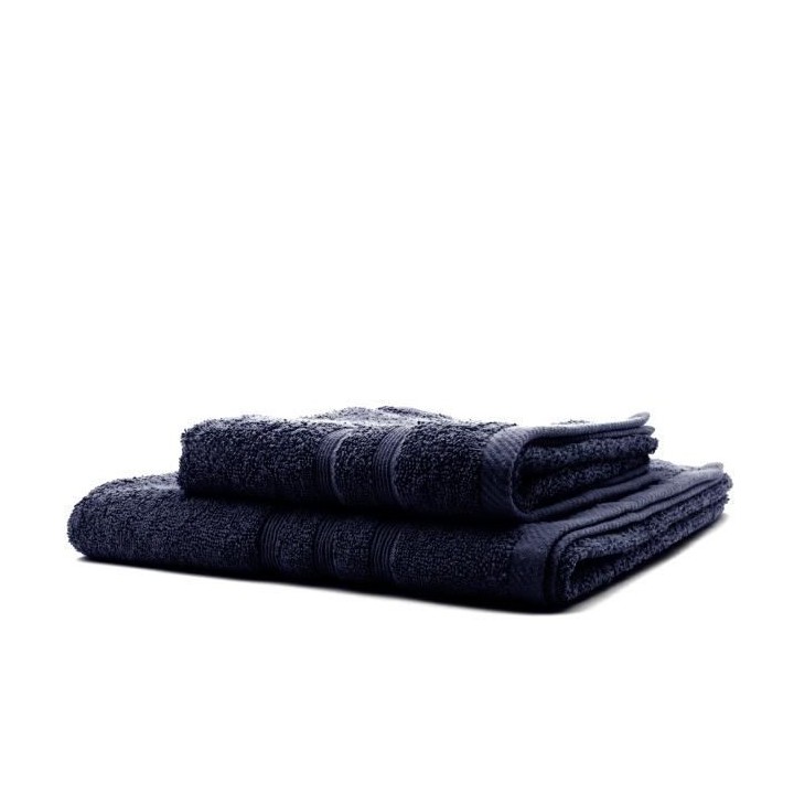 TODAY Lot de 1 Serviette de bain 50 x 100 cm + 1 Drap de bain Ciel d'O